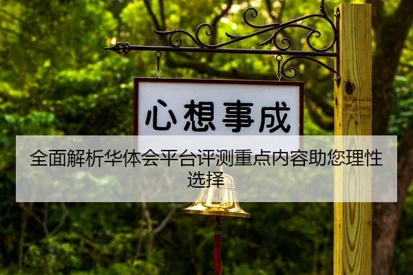 全面解析华体会平台评测重点内容助您理性选择